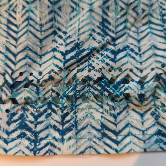 Toad and Co Sunkissed Weekend Skort Womens Small Teal Pockets Drawstring Elastic - Picture 5 of 8